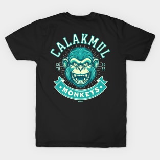 Team Calakmul Monkeys, ⁨Mexico⁩ T-Shirt